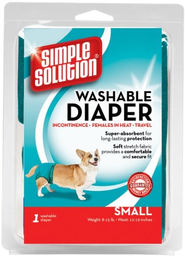 Simple Solution Washable Diaper Small - багаторазова гігієнічна підкладка для собак мала