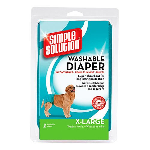 Simple Solution Washable Diaper X-Large - багаторазова гігієнічна підкладка для собак велика