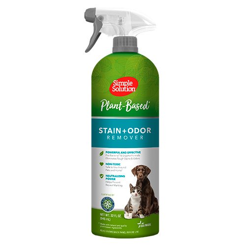Simple Solution Plant-Based Stain and Odor Remover - рослинний засіб для нейтралізації запахів та видалення плям життєдіяльностіі домашніх тварин, 945 мл