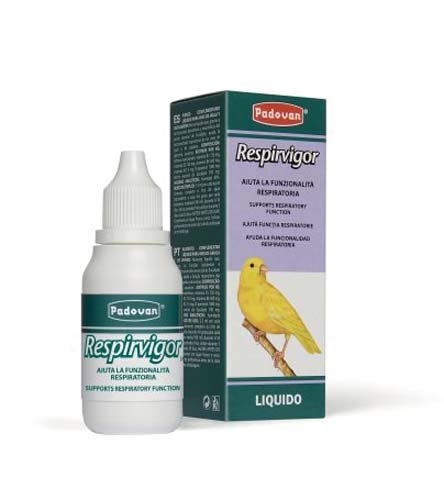 Padovan Respirvigor - додатковий рідкий корм (прикорм) для птахів, 30 мл