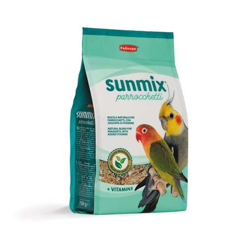 Padovan SunMix Parrocchetti - корм для средних попугаев, 750 г