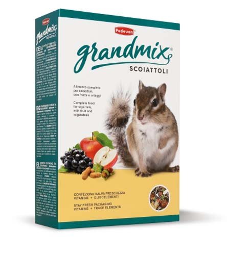 Padovan GrMix Scoiattoli - корм для білок і бурундуків, 750 г