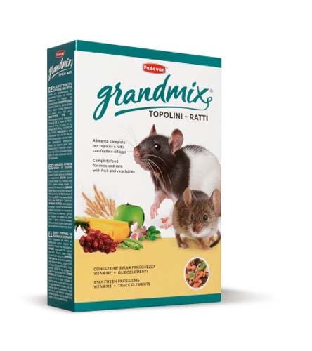 Padovan GrMix Topolini - корм для мишей та щурів, 400 г