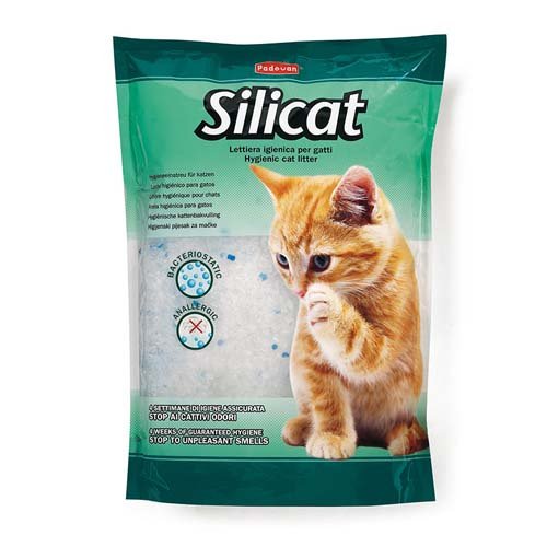 Padovan Silicat - наповнювач сілікагель для котячого туалету 2,2 кг/5 л