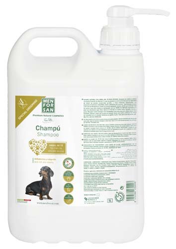 Шампунь MenForSan для собак з маслом чайного дерева 5л