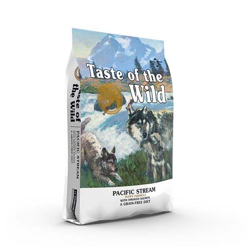 Сухой корм Taste of the Wild Pacific Stream Puppy для щенков с копченым лососем, 5,6 кг