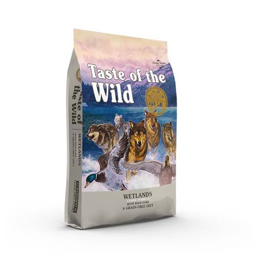 Сухой корм Taste of the Wild Wetlands Canine для собак с уткой и перепелкой, 2 кг