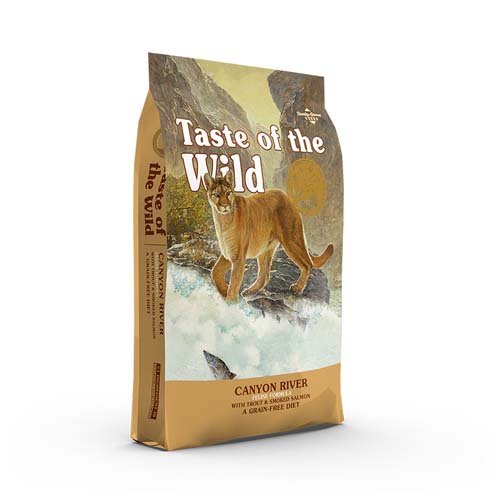 Сухий корм Taste of the Wild Canyon River Feline для котів з фореллю та копченим лососем, 6,6 кг