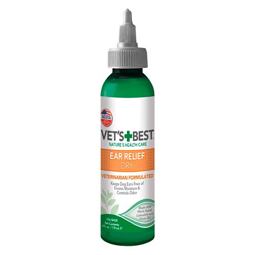Лосьйон Vet`s Best Ear Relief Dry підсушуючий для догляду за вухами собак 118 мл