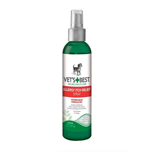 Спрей Vet`s Best Allergy Itch Relief Spray від подразнення шкіри для собак 236 мл