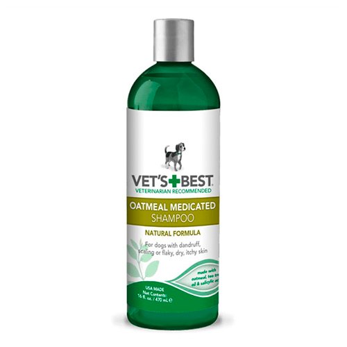 Шампунь Vet`s Best Oatmeal Med Shampoo для собак з сухою шкірою 470 мл