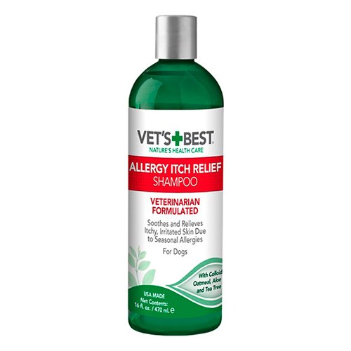 Шампунь Vet`s Best Allergy Itch Relief Shampoo проти алергії для собак 470 мл