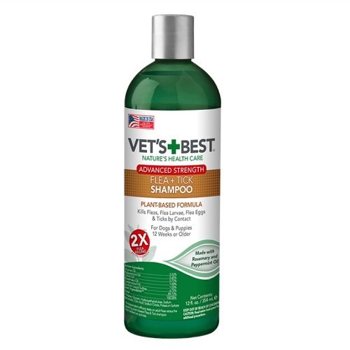 Шампунь Vet`s Best Flea&Tick Shampoo від бліх, кліщів і москітів для собак 355 мл