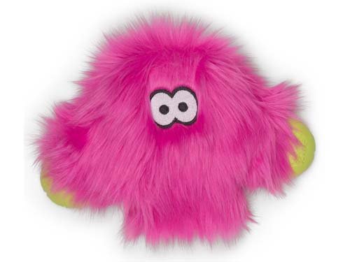 Игрушка-пищалка для собак West Paw Taylor Hot Pink пушистая розовая