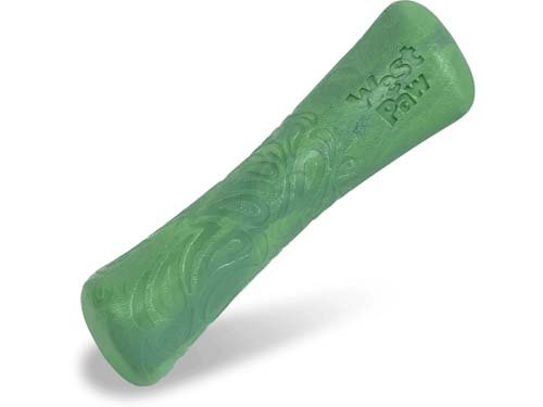 Игрушка для собак West Paw Drifty Small Emerald кость малая изумрудная 15 см