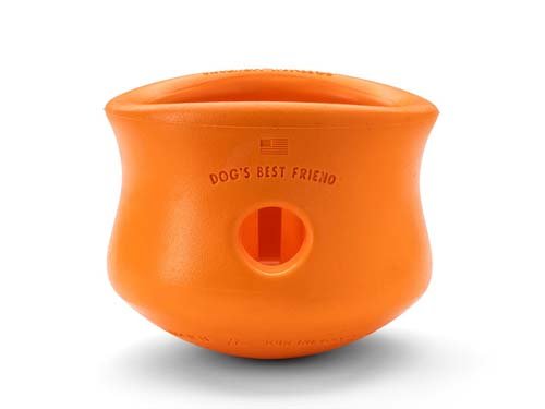 Іграшка для собак West Paw Toppl XLarge Tangerine для ласощів дуже велика помаранчева