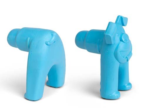 Игрушка для собак West Paw Toppl Stopper Aqua голубая