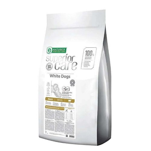 Сухой корм для взрослых собак с белой шерстью для малых пород Superior Care White Dogs Adult Small and Mini Breeds 10кг