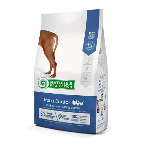 Сухий корм для цуценят великих порід Maxi Junior Large Breeds 12кг