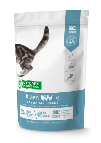 Сухой корм для котят Nature's Protection Kitten 400г