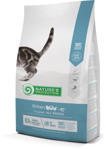 Сухой корм для котят Nature's Protection Kitten 7кг