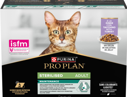 Вологий корм PRO PLAN Sterilised Nutrisavour для стерилізованих кішок з індичкою, мильтипак 10х85 г