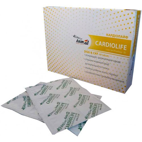 Фитокомплекс AnimAll FitoLine Кардиолайф, 60 таб