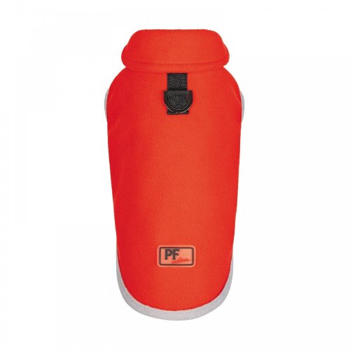 Жилет Pet Fashion Fleecy для собак червоний/сірий М