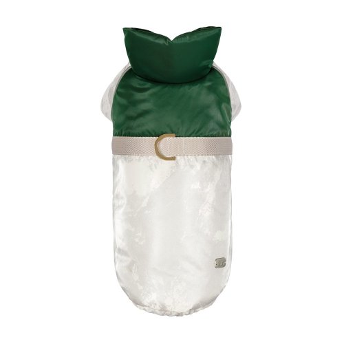 Куртка для собак Bony Pet Fashion, ХS білий, зелений