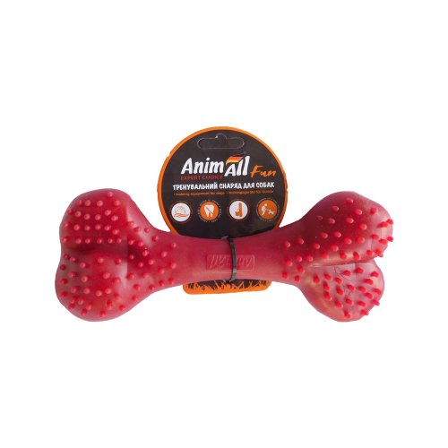 Игрушка AnimAll Фан 88129 кость 25 см фиолетовая Игрушка AnimAll Фан 88129 кость 25 см фиолетовая