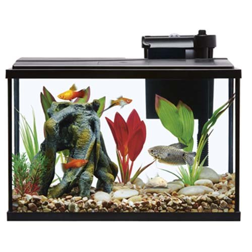 Аквариум Resun STH-20 с фильтром и освещением, 411x213x278 мм, 20.8 литров