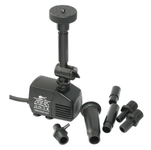 Помпа Resun King-1F фонтанная, 380 л/ч, 0.9 м, с насадками Помпа Resun King-1F фонтанная, 380 л/ч, 0.9 м, с насадками