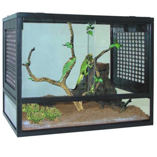 Стеклянный террариум Resun PT-400, 43.8×27.8×34 см
