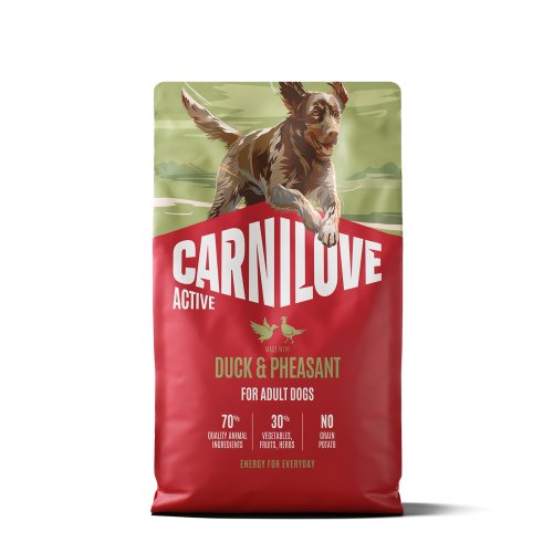 Корм сухий Carnilove Active Duck & Pheasant для cобак качка і фазан 4 кг Корм сухий Carnilove Active Duck & Pheasant для cобак качка і фазан 4 кг
