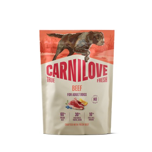 Корм сухий Carnilove True Fresh Beef для cобак яловичина 1,5 кг Корм сухий Carnilove True Fresh Beef для cобак яловичина 1,5 кг