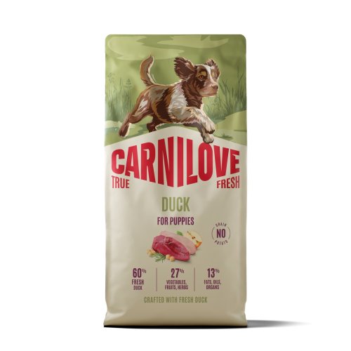 Корм сухий Carnilove True Fresh Puppy для цуценят качка 12 кг Корм сухий Carnilove True Fresh Puppy для цуценят качка 12 кг