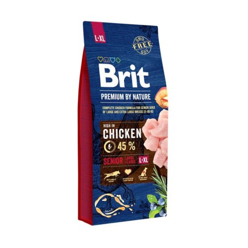 Brit Premium Senior L + XL - корм Брит для пожилых собак крупных и гигантских пород 3 кг (170828/6475)