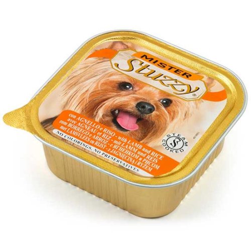 Stuzzy Mister Dog - паштет Штуззи с ягненком и рисом для собак 150 г