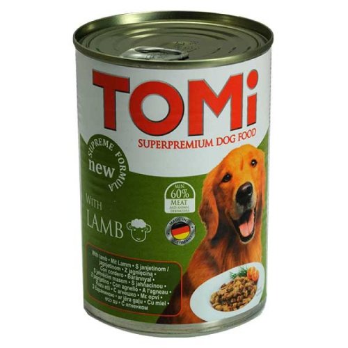 TOMi - консервы ТОМи с бараниной в соусе для собак 400 г (001998)