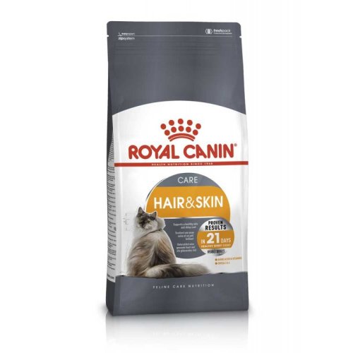 Royal Canin Hair and Skin - корм Роял Канин для поддержания здоровья кожи и шерсти кошек 400 г (2526004)