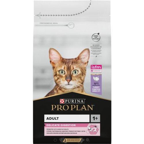 Purina Pro Plan Delicate - корм Пурина Про План Делікат з індичкою для кішок з чутливим травленням 10 кг