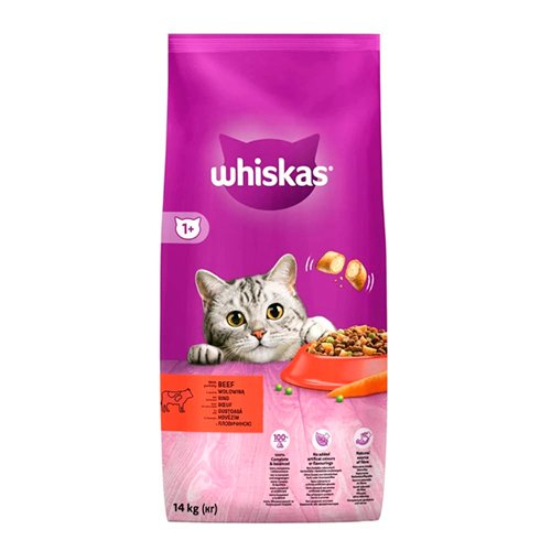 Whiskas - корм Віскас із яловичиною 14 кг (5900951014345)