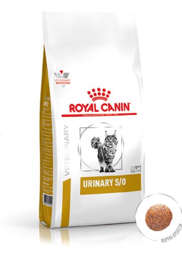 Royal Canin Urinary S/O - корм Роял Канин при болезнях мочевыводящего тракта для кошек 3,5 кг (39010351)