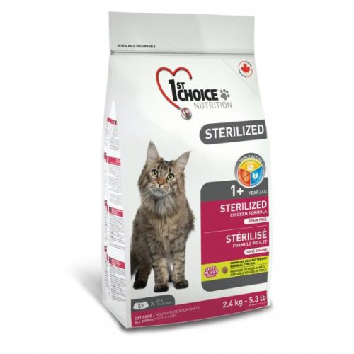 1-st Choice Sterilized - корм Фест Чойс для стерилізованих кішок 10 кг