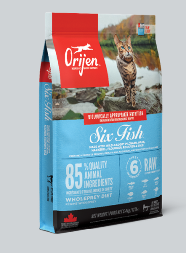 Orijen Six Fish Cat and Kitten - корм Оріджен з рибою для кішок і кошенят 1,8 кг