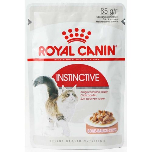 Royal Canin Instinctive in Gravy - корм Роял Канин для кошек в возрасте старше 1 года 85 г (40590010)