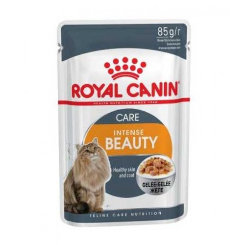 Royal Canin Intense Beauty in Jelly - корм Роял Канин красивая шерсть для кошек в желе 85 г (41510010)