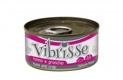 Vibrisse - консерви Вібріс із тунцем і крабом для кішок 70 г (A1018779)