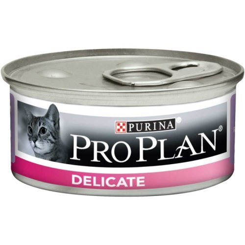Purina Pro Plan Delicate - консерви Пурина Про План з індичкою для кішок із чутливим травленням 85 г