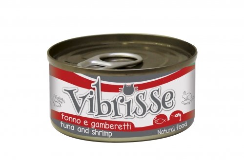 Vibrisse - консервы Вибрисс с тунцом и креветками для кошек 70 г (A1018773)